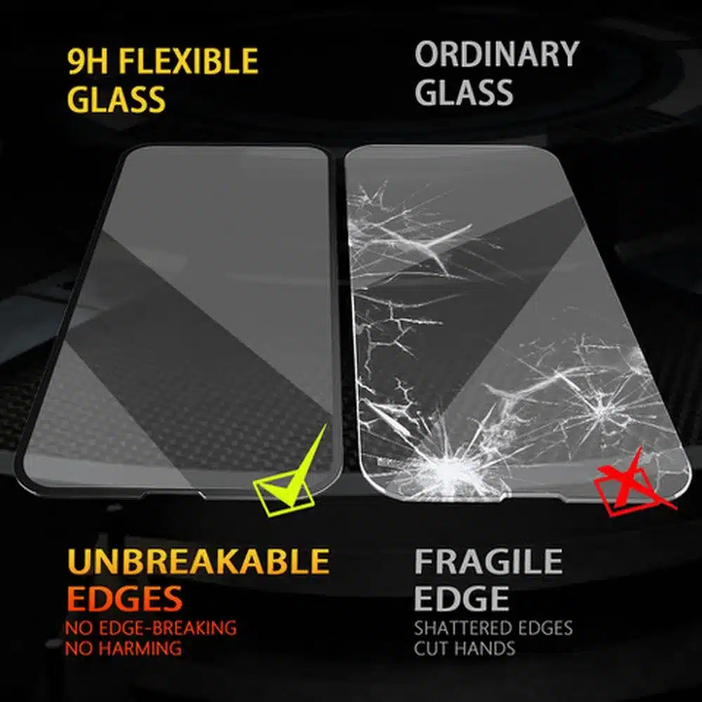 Bestsuit Flexible 5D Full Glue hibridno steklo za Samsung Galaxy A54 5G črno