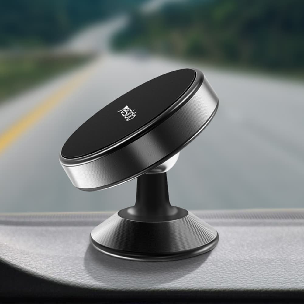 Yesido - Avto držalo (C56) - Gravity Grip, kot vrtenja 360°, za armaturno ploščo - črna