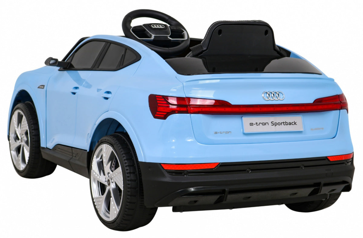 Licencirani auto na akumulator Audi E-Tron Sportback - plavi