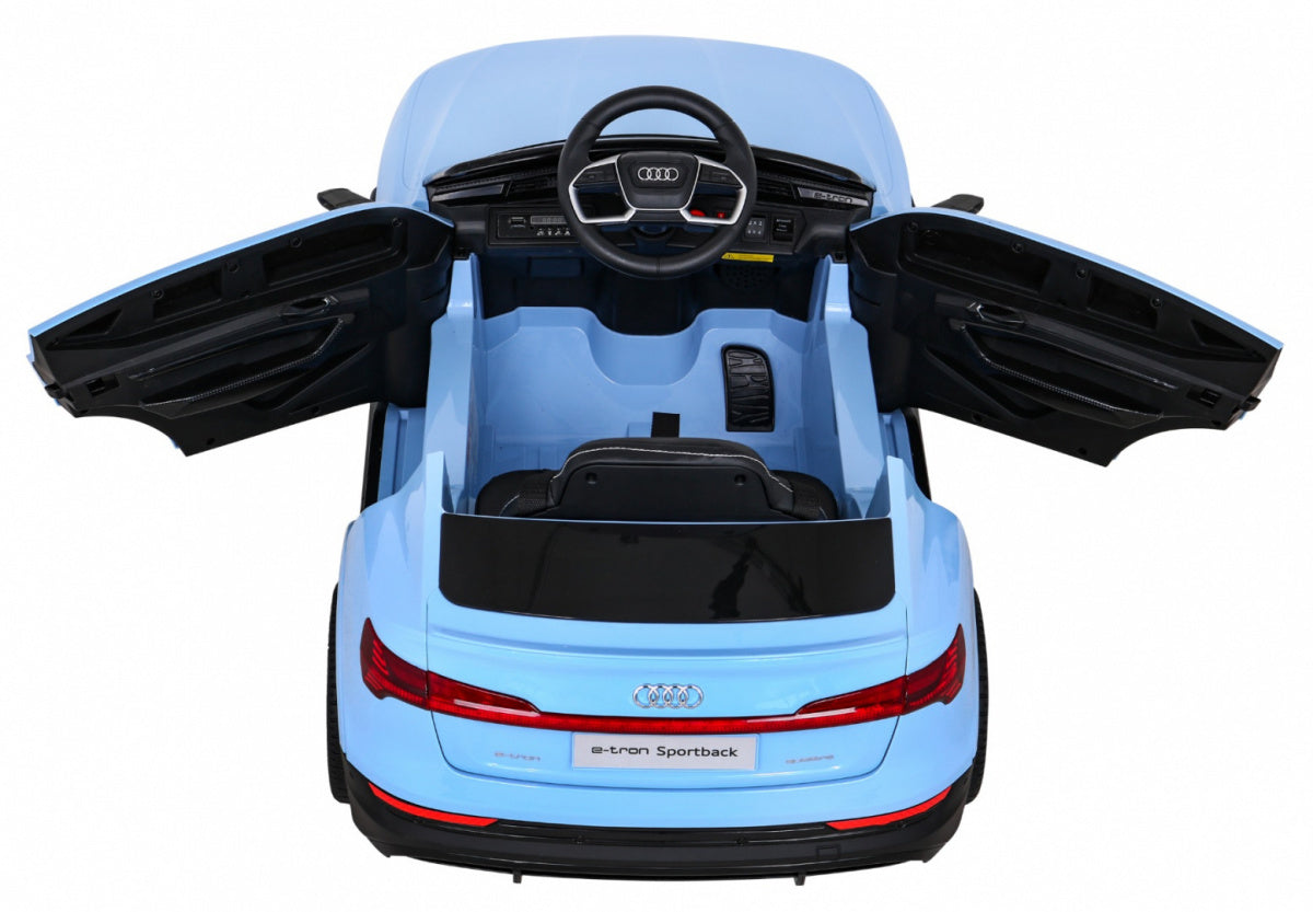 Licencirani auto na akumulator Audi E-Tron Sportback - plavi