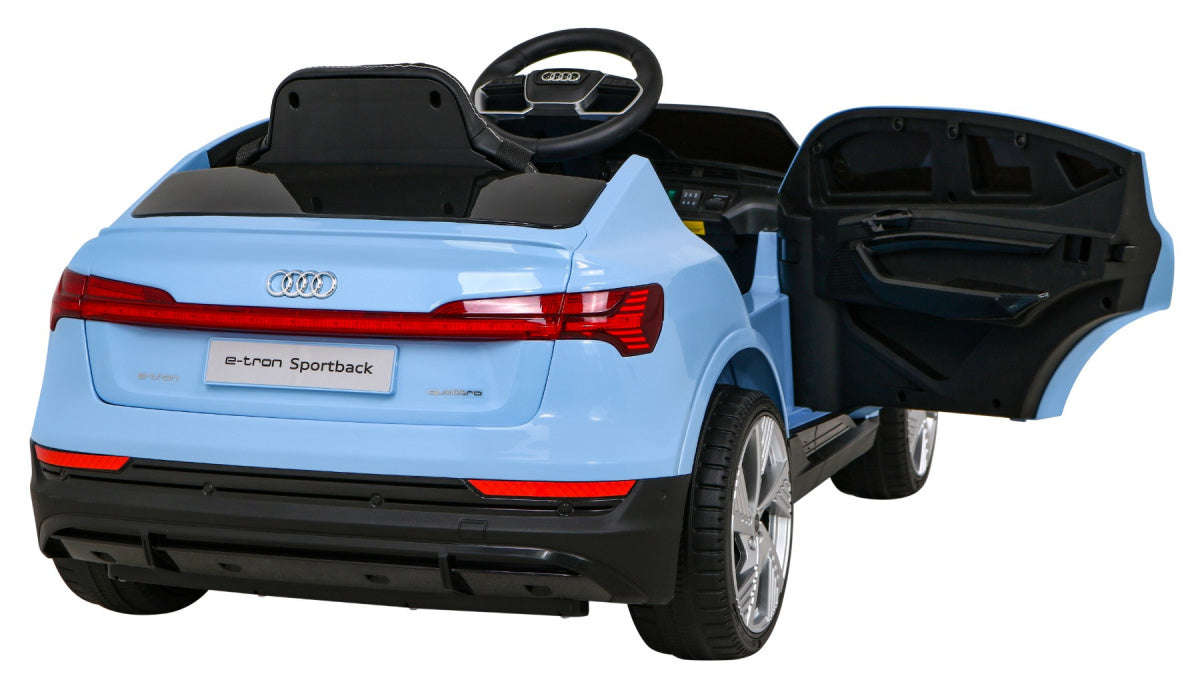 Licencirani auto na akumulator Audi E-Tron Sportback - plavi