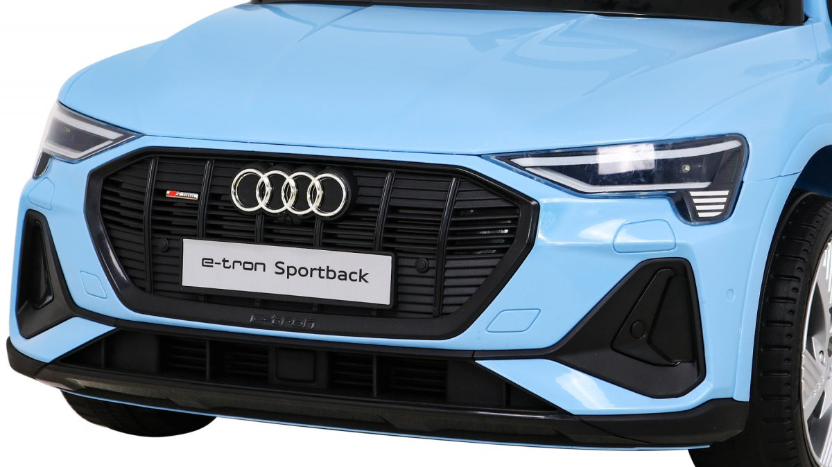 Licencirani auto na akumulator Audi E-Tron Sportback - plavi
