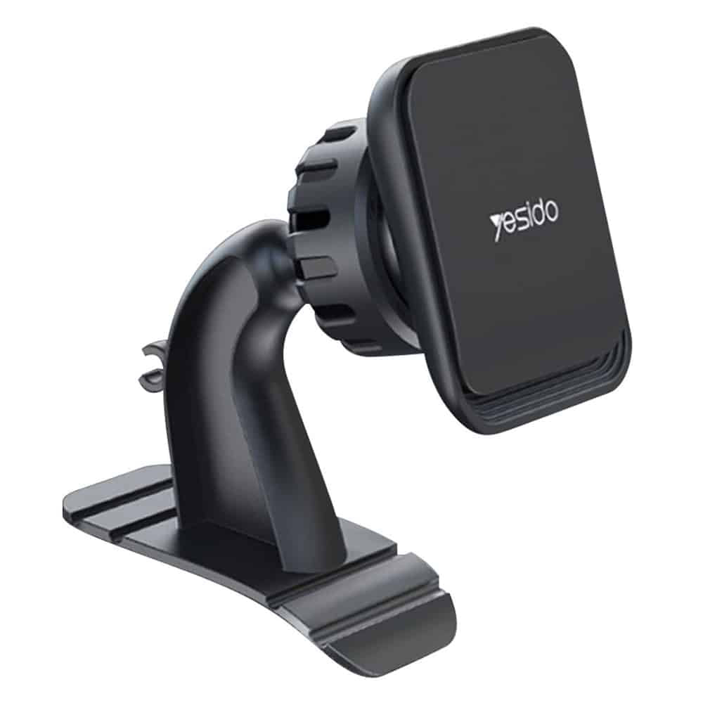 Yesido - Avtomobilsko držalo (C110) - Magnetno držalo, kot vrtenja 360°, za armaturno ploščo, zračnik - črna