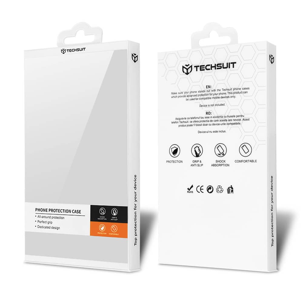 Techsuit - ovitek Carbonite FiberShell za Samsung Galaxy S9 - črn