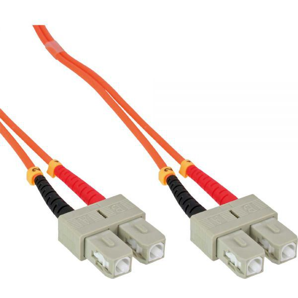 InLine 83555 InfiniBand i kabel od optičkih vlakana 0,5 m Narančasto