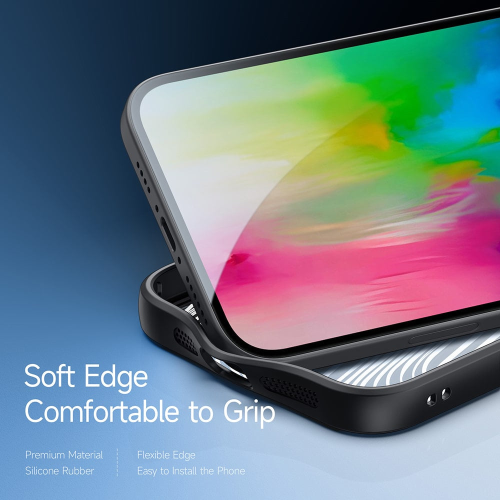 Dux Ducis Aimo Mag ovitek z MagSafe in stojalom za iPhone 16 Plus - črn