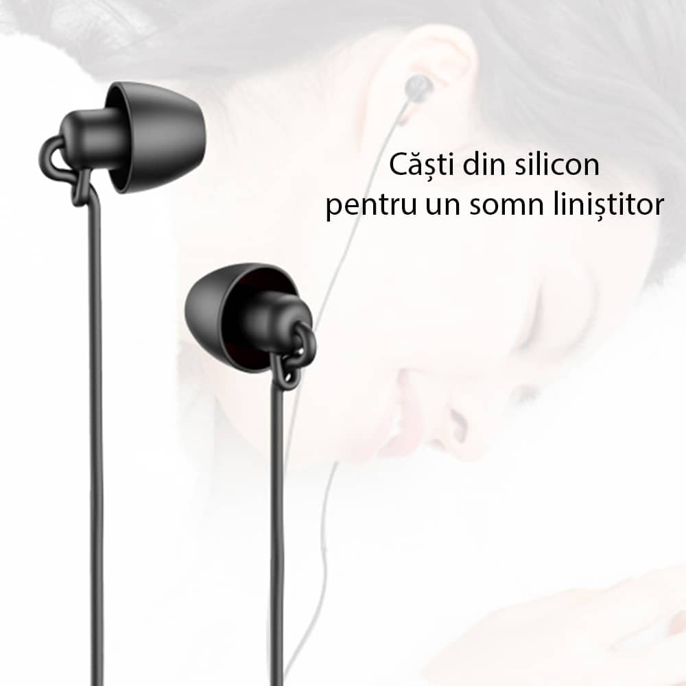 Yesido - Stereo slušalke (YH29) - Jack 3,5 mm z mikrofonom, 1,2 m - črne
