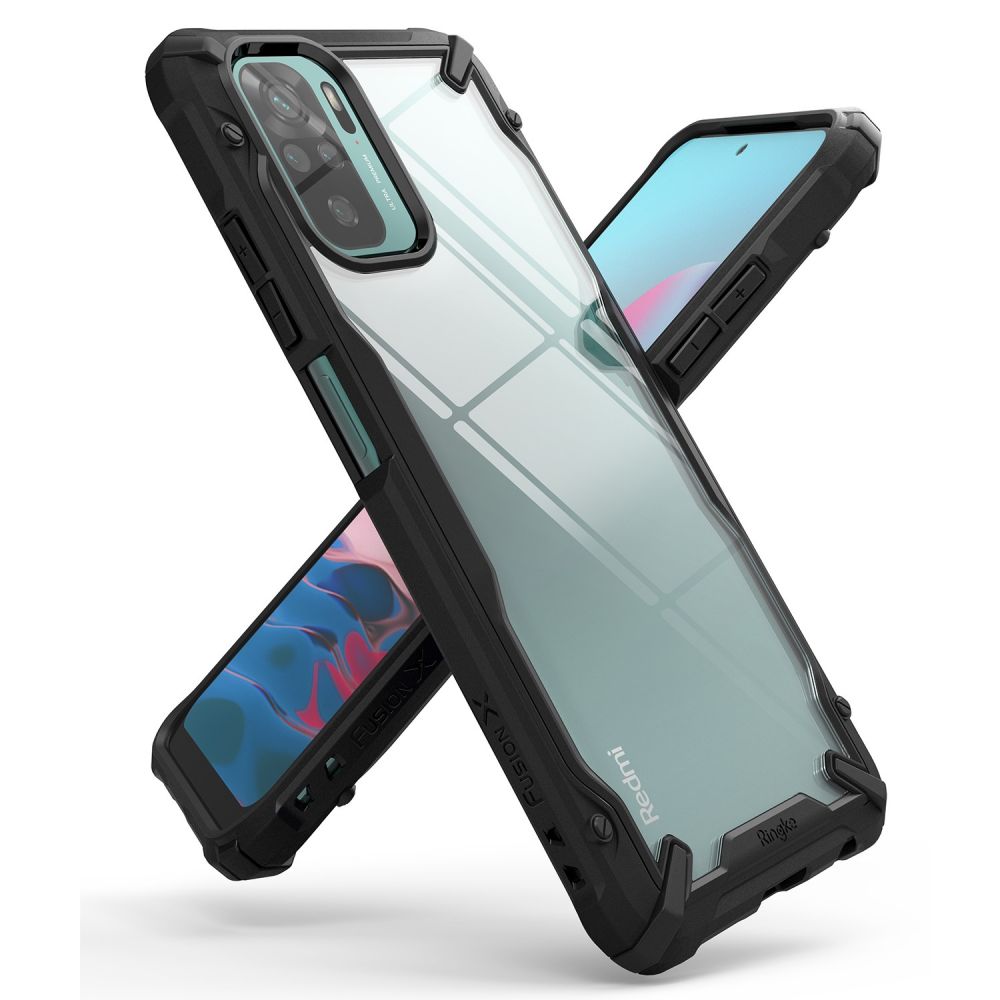Ringke - Fusion X - Xiaomi Redmi Note 10 4G / Note 10S / Poco M5s - crna