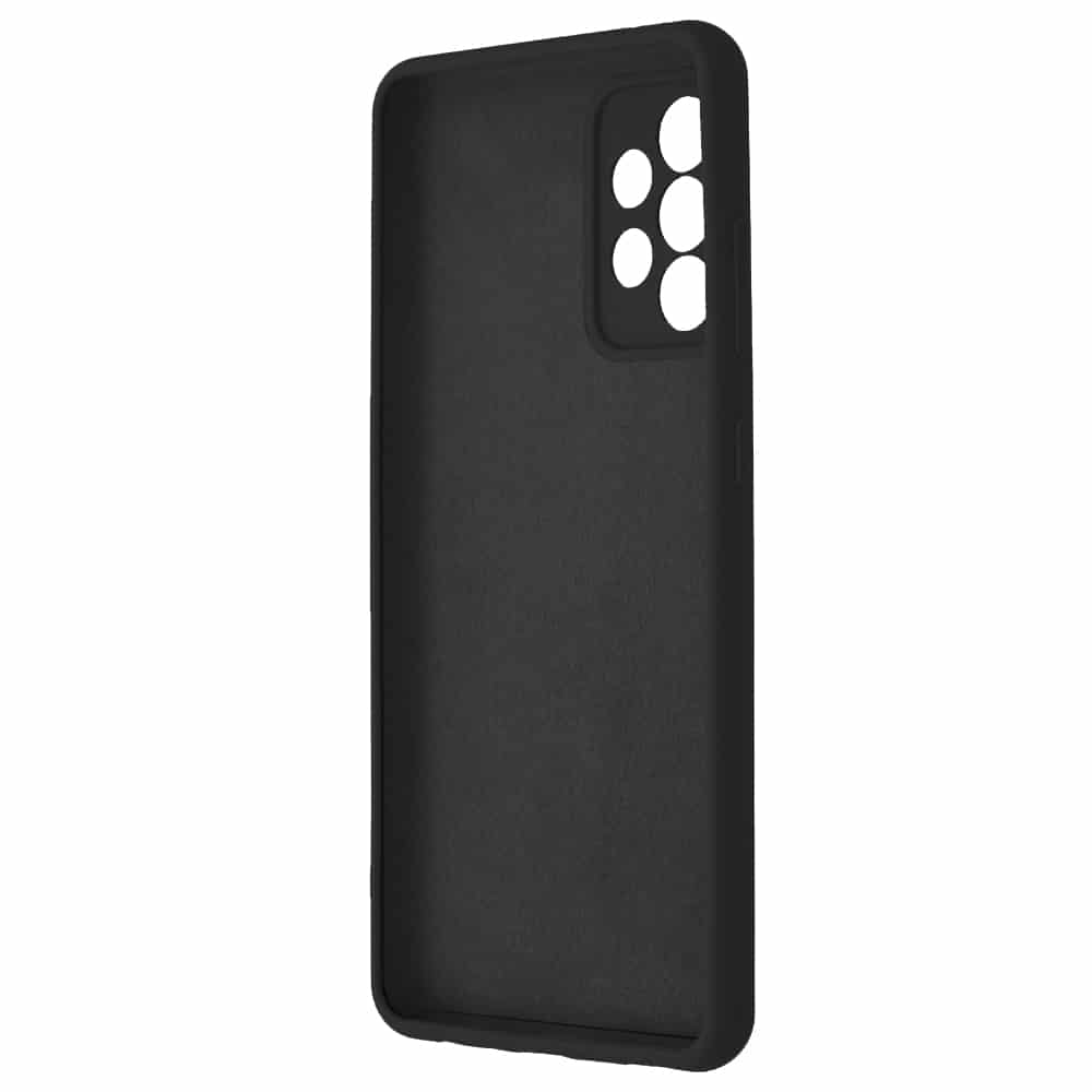 Techsuit Soft Edge silikonska maska za Samsung Galaxy A52 4G / A52 5G / A52s 5G – črna