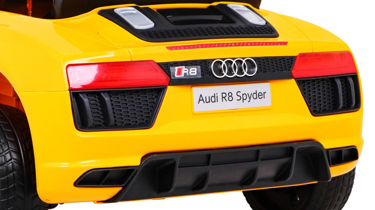 Licencirani auto na akumulator Audi R8 - žuti