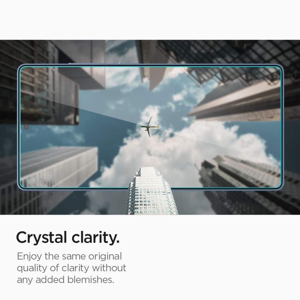SPIGEN GLASS KALJENO STEKLO TR EZ FIT HD 2 kosa. AGL09082 ZA GALAXY S25 ULTRA CLEAR