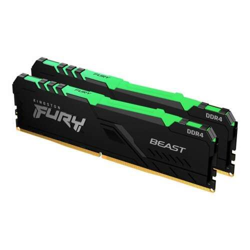 Kingston Technology FURY Beast RGB memorijski modul 16 GB 2 x 8 GB DDR4