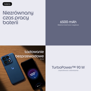 Motorola edge 70 pro 17,2 cm (6.78") Dvostruki SIM Android 16.0 5G USB Tip-C 12 GB 512 GB 6500 mAh Tamno plavo