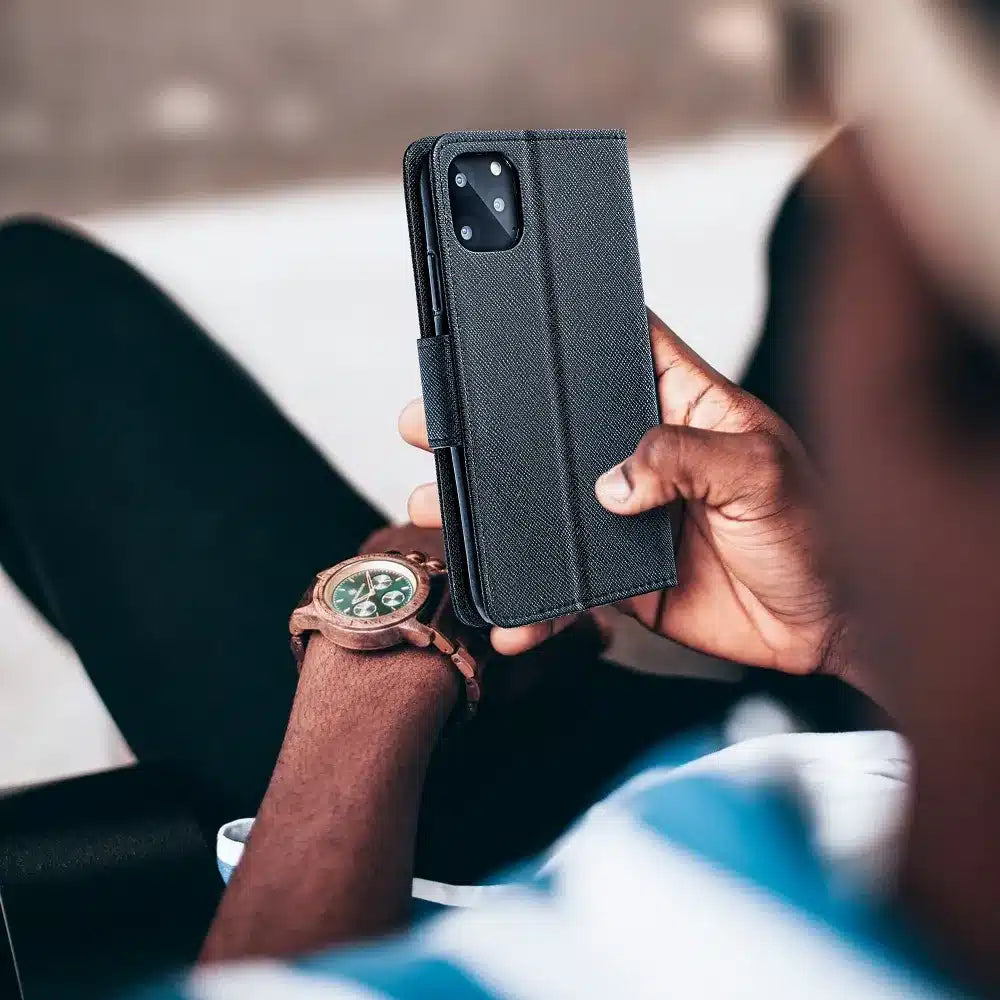 Fancy Book etui za XIAOMI Redmi 13C / POCO C65 črna