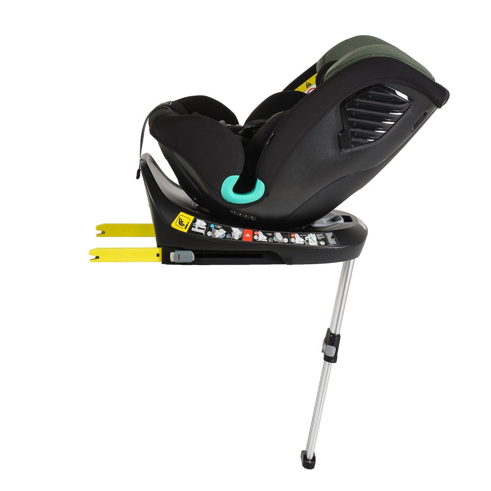 Cangaroo i-Protect autosjedalica i-Size 0-36kg (40-150 cm) 360, Deep Forest Green