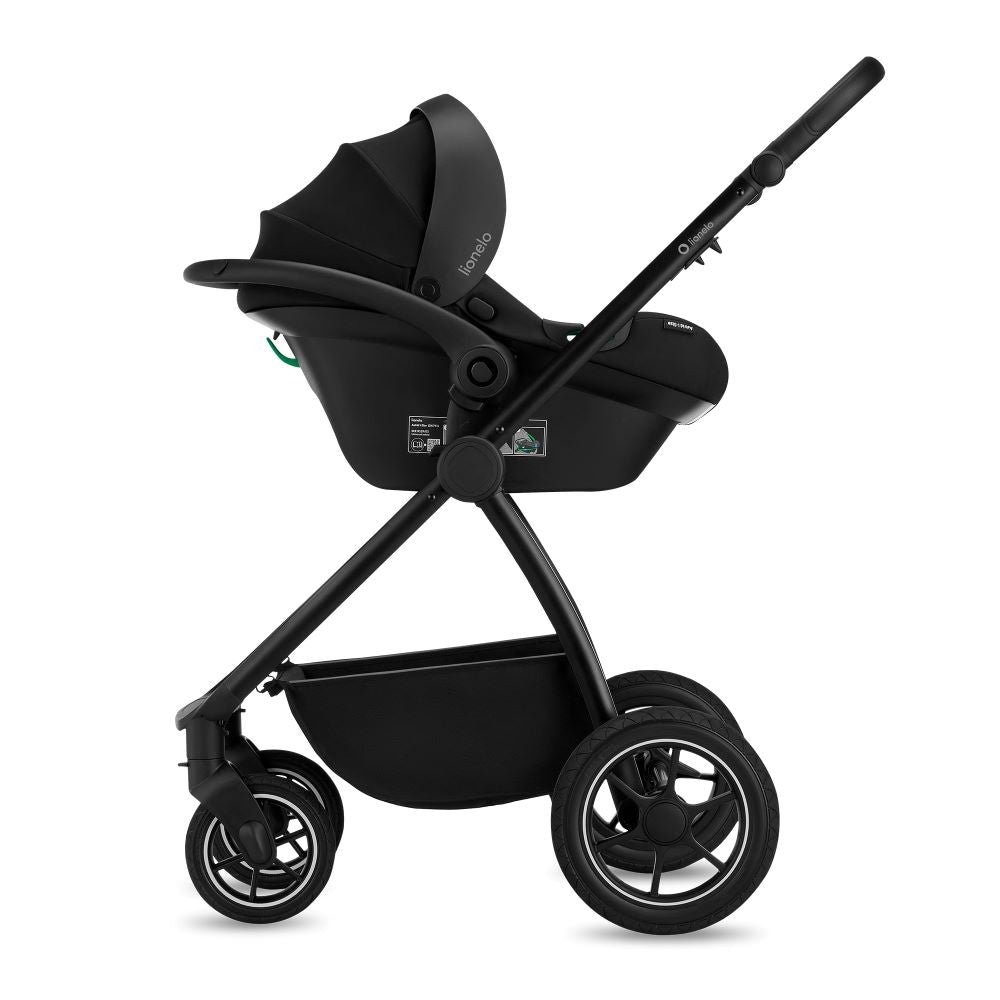 Lionelo dječja kolica Meril 3u1, Grey Stone