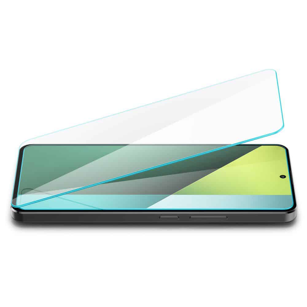 Spigen - Glas.tR Slim (2 kosa) za Xiaomi Redmi Note 13 Pro 5G / Poco X6 - prozoren