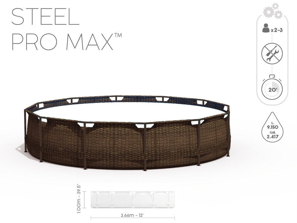 Bestway bazen “rattan” (366x100cm) – 9u1