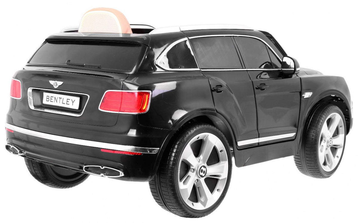 Licencirani auto na akumulator Bentley Bentayga - crni