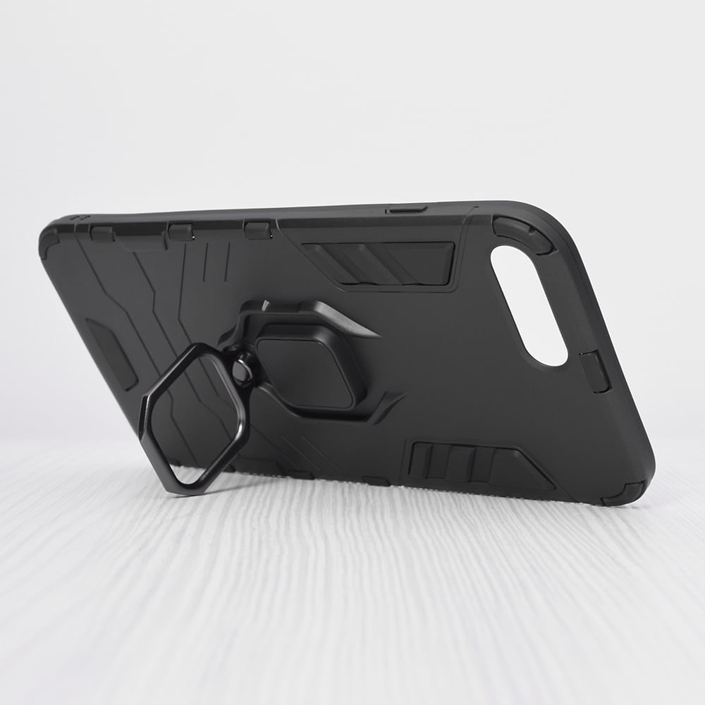 Techsuit - Silicone Shield zaščitna maska za iPhone 7 Plus / 8 Plus - črna