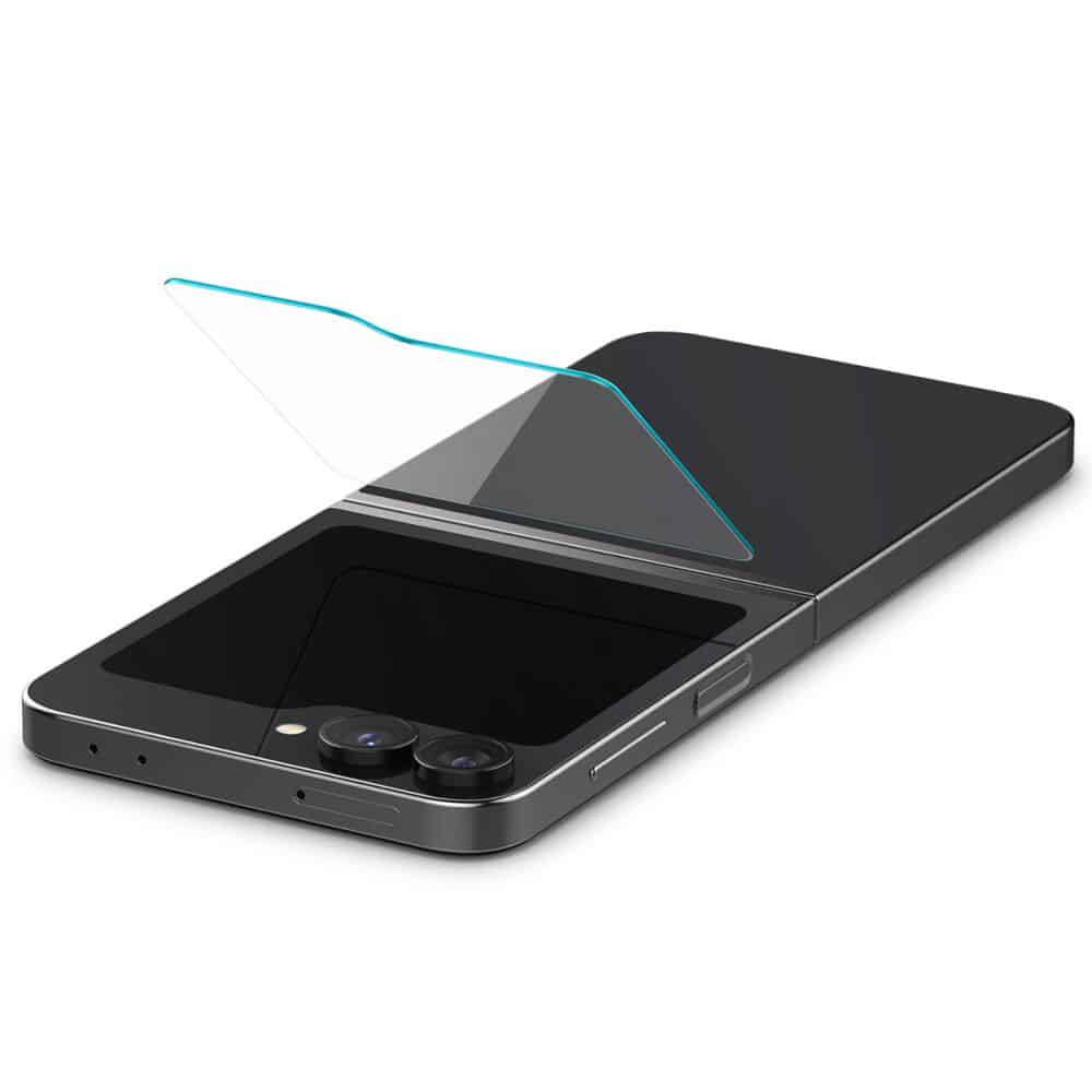 Spigen - Glas.tR EZ-FIT (2 kosa) kaljeno steklo AGL07972 za Samsung Galaxy Z Flip6 - prozorno