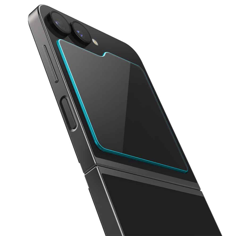 Spigen - Glas.tR EZ-FIT (2 kosa) kaljeno steklo AGL07972 za Samsung Galaxy Z Flip6 - prozorno