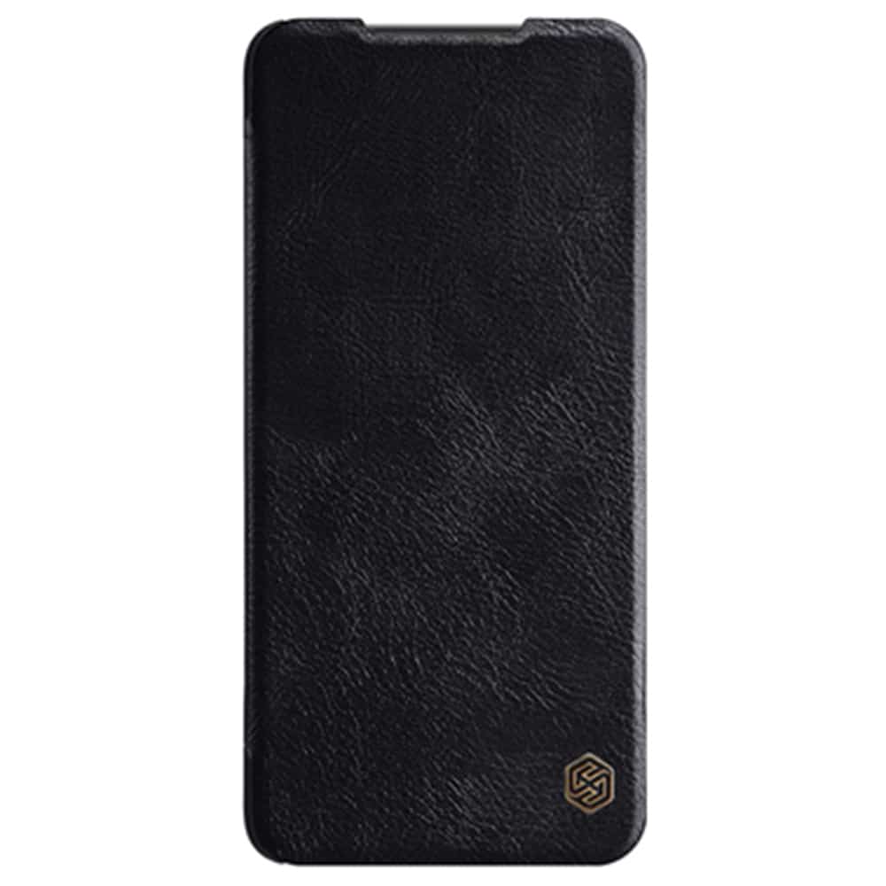 Nillkin - Usnjena torbica Qin - Xiaomi Poco X3 / Poco X3 NFC / Poco X3 Pro - črna