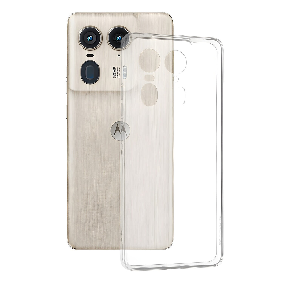 Prozirna zaštitna futrola za Motorola Edge 50 Ultra - Prozirna KP33140