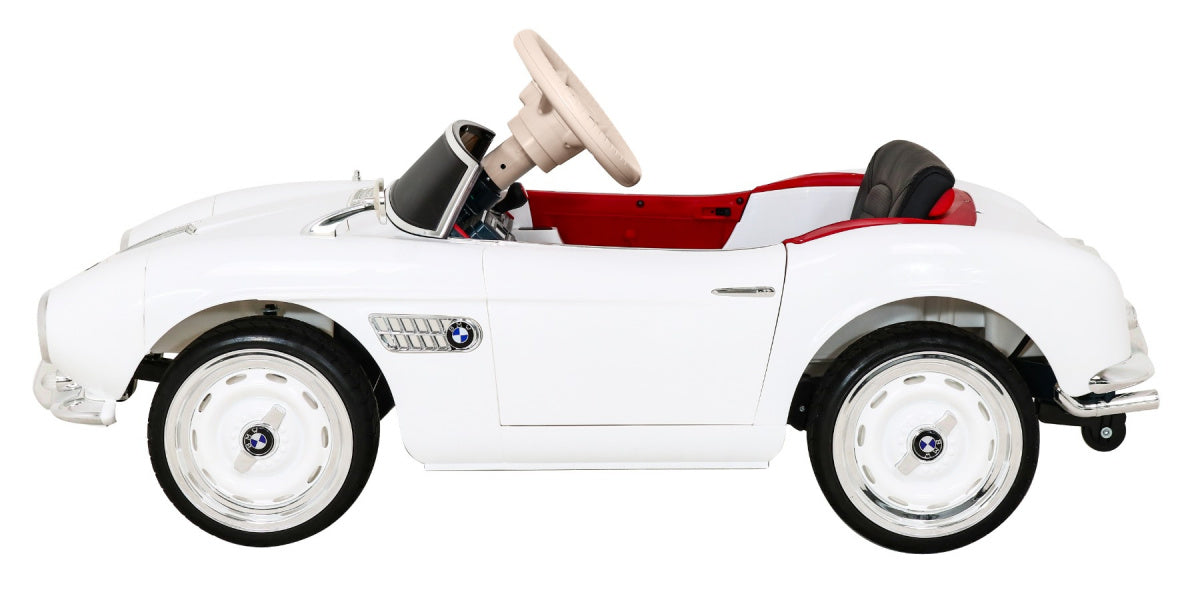 Licencirani auto na akumulator BMW 507 Retro - bijeli