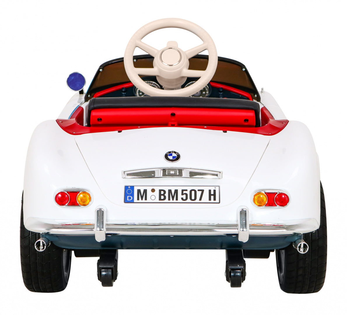 Licencirani auto na akumulator BMW 507 Retro - bijeli