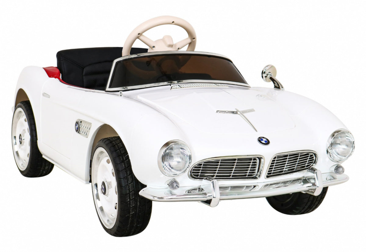 Licencirani auto na akumulator BMW 507 Retro - bijeli