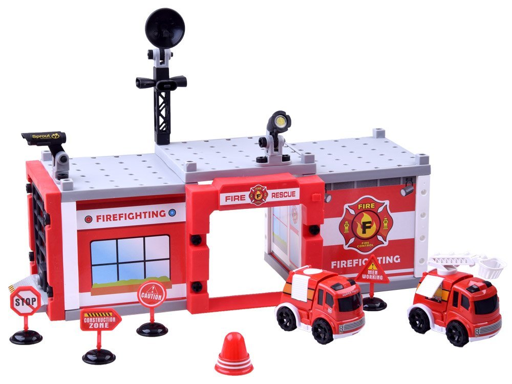 Vatrogasna postaja s vozilima (59 elemenata)