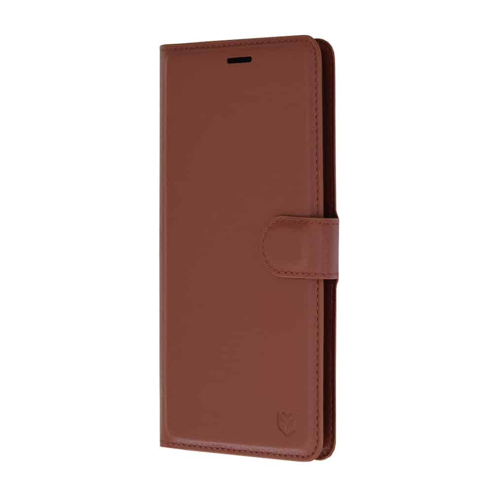 Techsuit Leather Folio preklopna torbica za Honor 200 - rjava