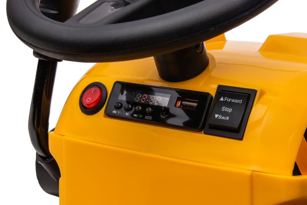Traktor na akumulator s prikolicom S617 - žuti