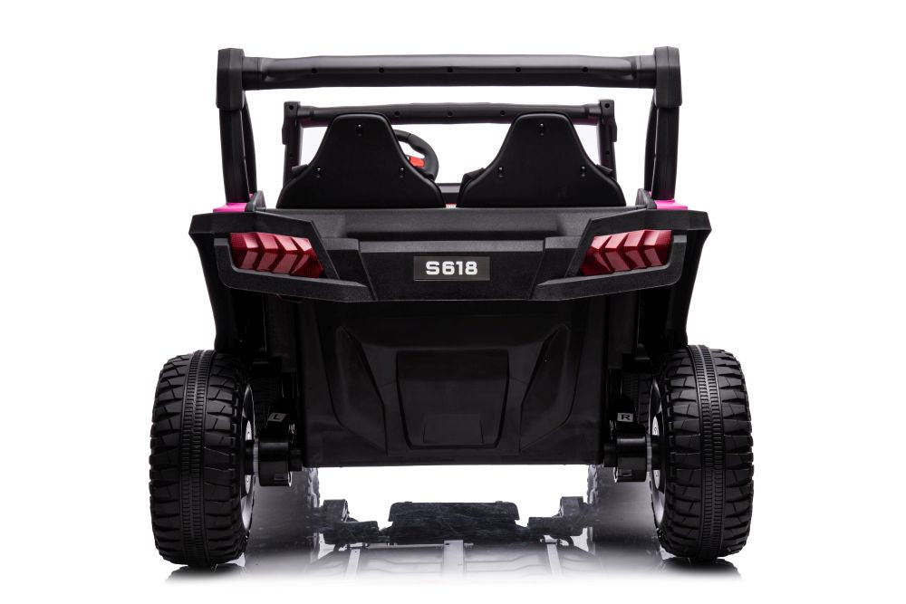 Buggy na akumulator S618 4x4 - dvosjed - rozi
