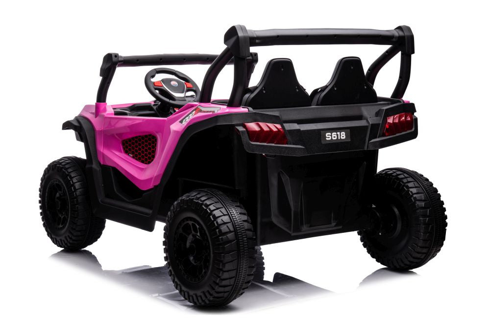 Buggy na akumulator S618 4x4 - dvosjed - rozi