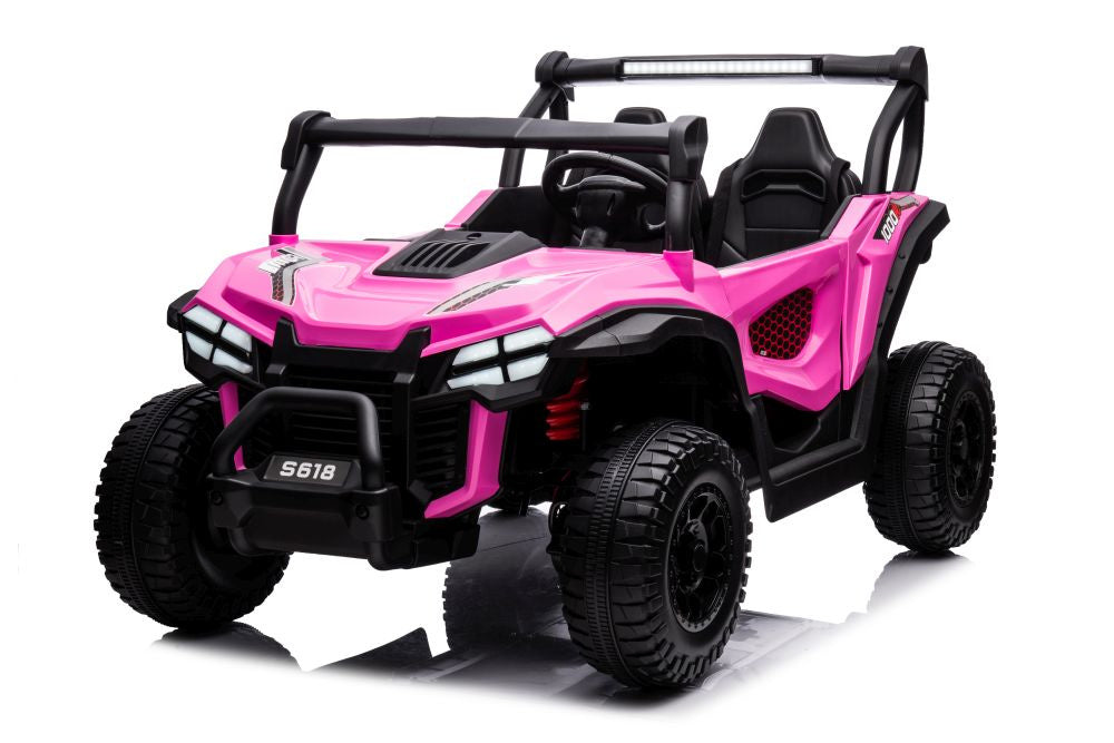 Buggy na akumulator S618 4x4 - dvosjed - rozi