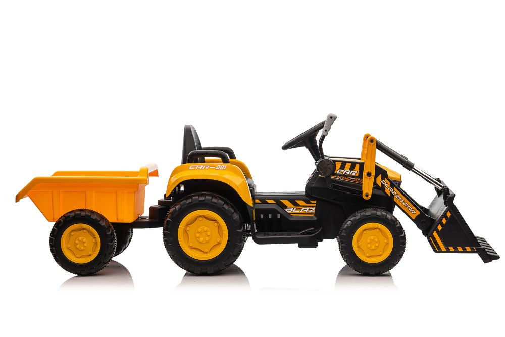 Traktor na akumulator BW-X002A - žuti