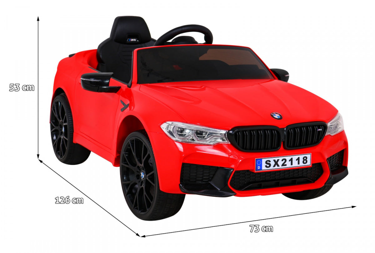 Licencirani auto na akumulator BMW M5 DRIFT - Crveni
