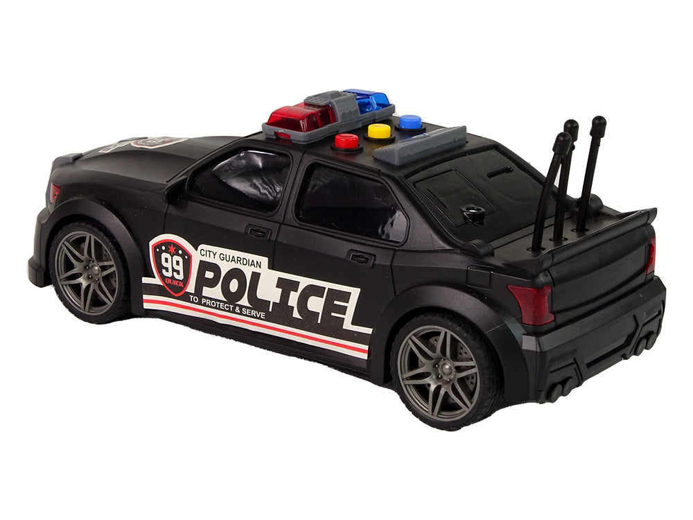 Sportski automobil za igru Policija 1:16 - crna