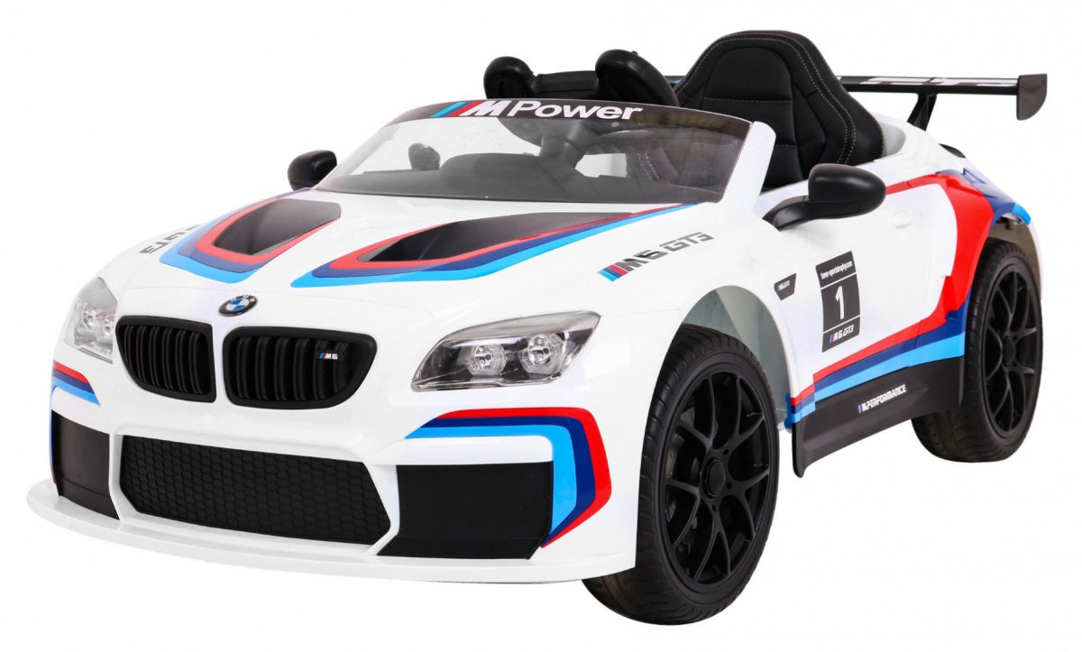 Licencirani auto na akumulator BMW M6 GT3 - bijeli