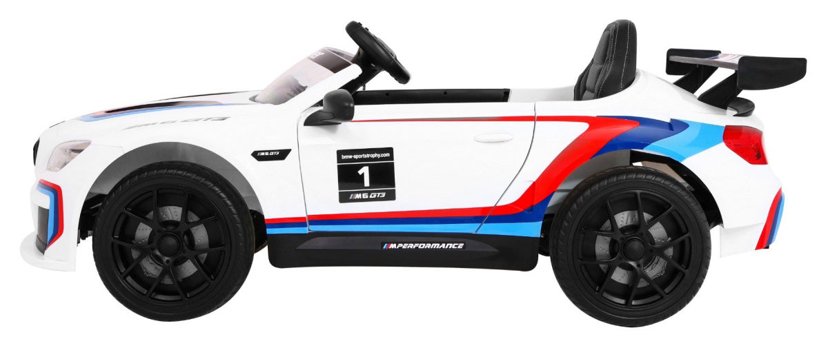 Licencirani auto na akumulator BMW M6 GT3 - bijeli