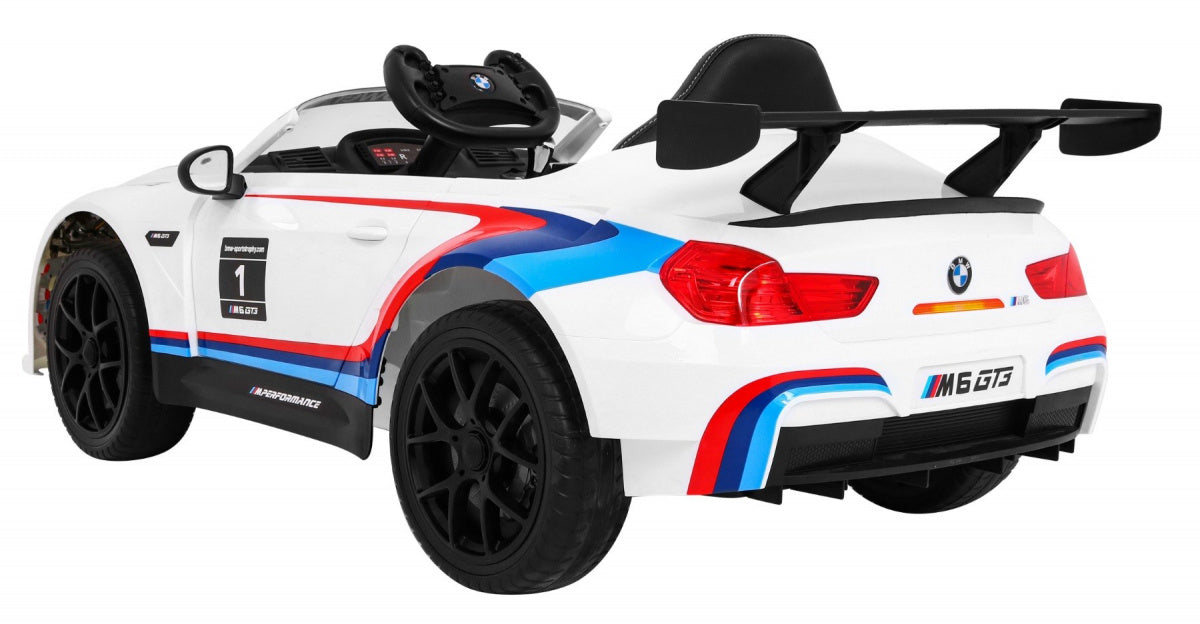 Licencirani auto na akumulator BMW M6 GT3 - bijeli