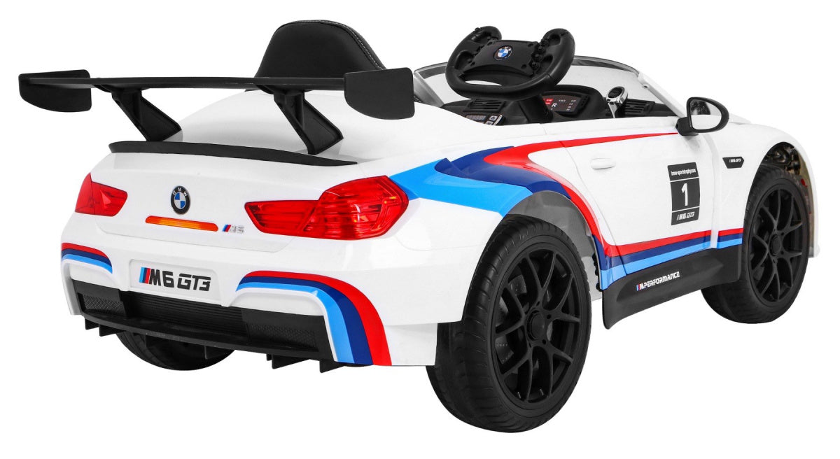 Licencirani auto na akumulator BMW M6 GT3 - bijeli