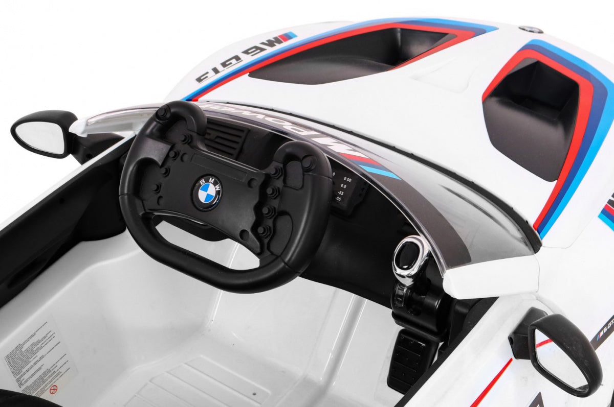 Licencirani auto na akumulator BMW M6 GT3 - bijeli