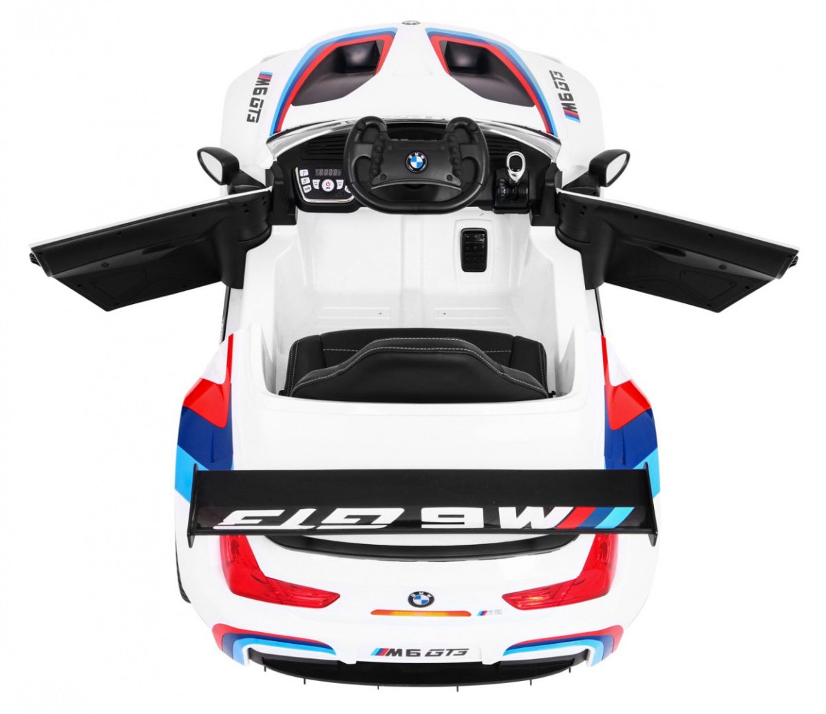 Licencirani auto na akumulator BMW M6 GT3 - bijeli