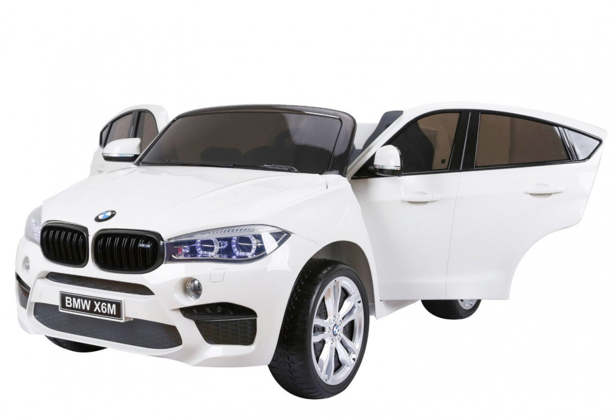 Licencirani auto na akumulator BMW X6M XXL - DVOSJED - bijeli
