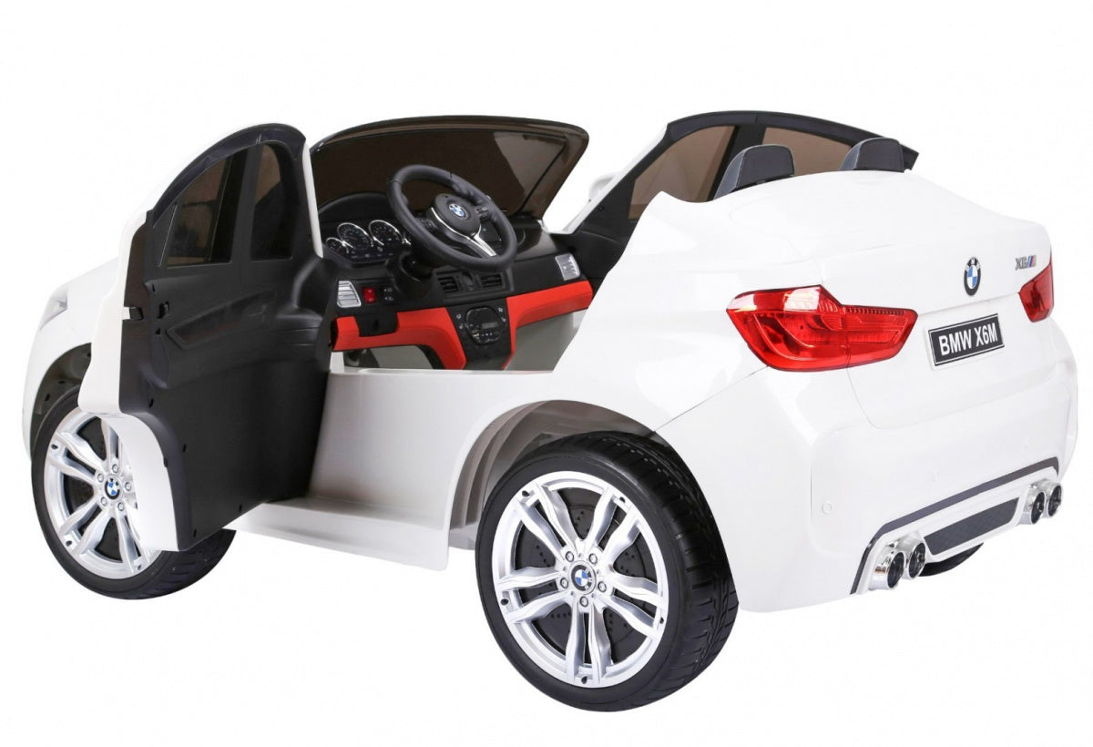 Licencirani auto na akumulator BMW X6M XXL - DVOSJED - bijeli