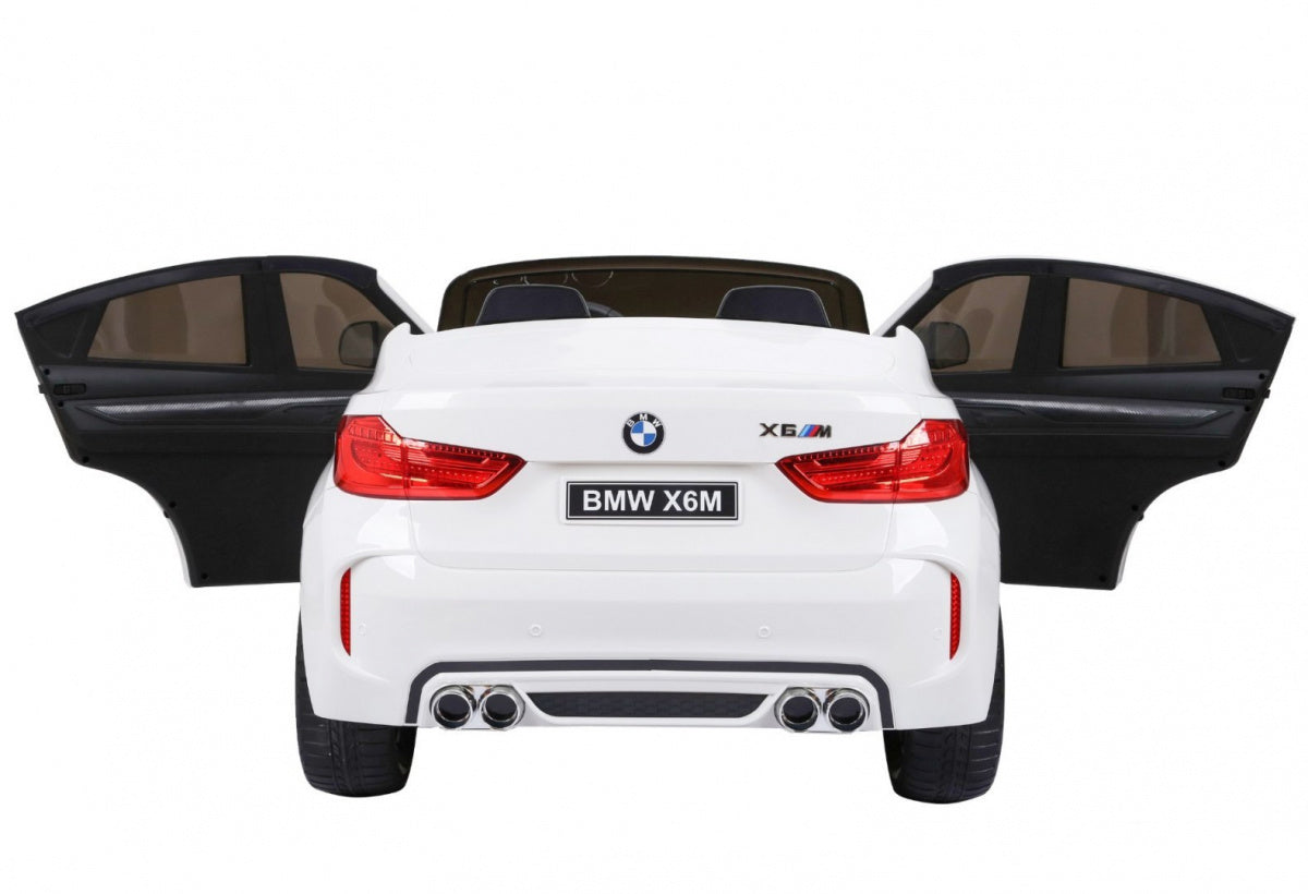 Licencirani auto na akumulator BMW X6M XXL - DVOSJED - bijeli