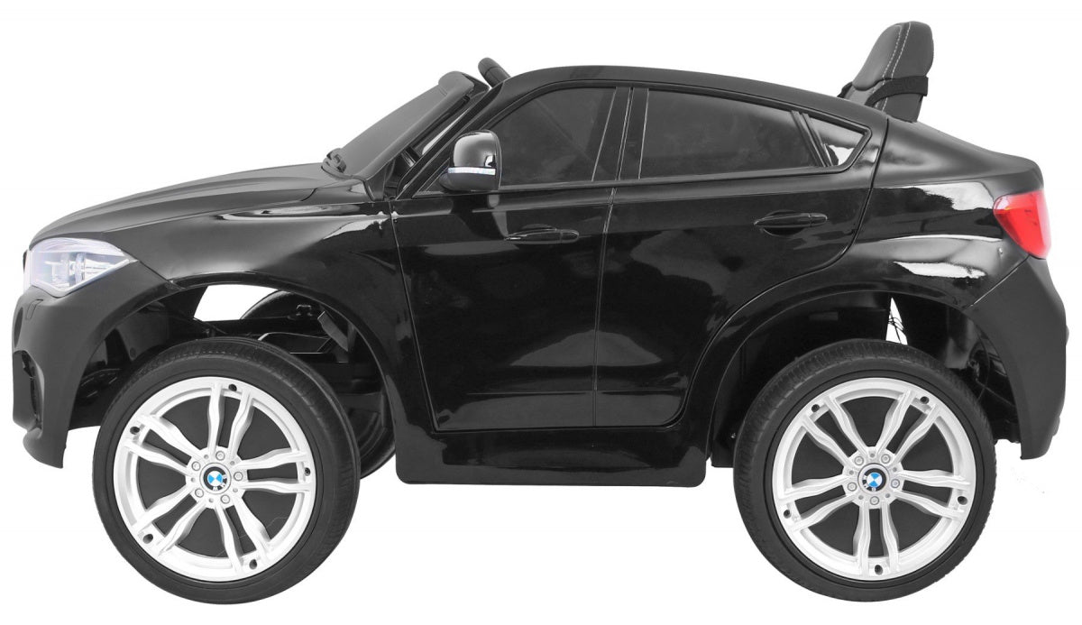 Licencirani auto na akumulator BMW X6M - crni/lakirani